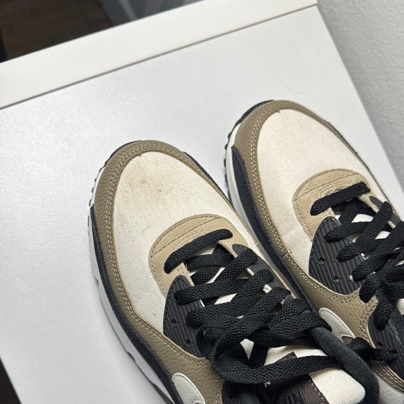 Nike Men's Athletic Shoes - Black, White, Olive - Picture 2 of 4